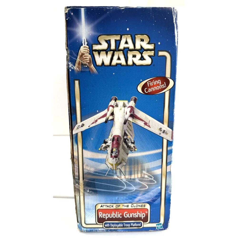Republic Gunship Star Wars Attack of The Clones 2002 Hasbro AOTC - NEW/Sealed